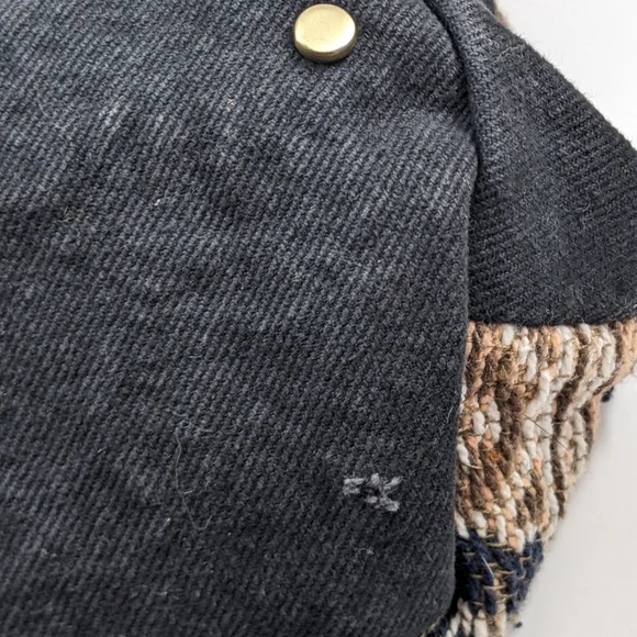 Myra Bag Brown & Black Aztec Crossbody with Cream Accents - Picture 15 of 16